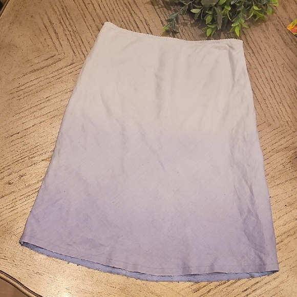GAP Dresses & Skirts - GAP Blue Ombre Pencil Skirt Size 4 NWOT